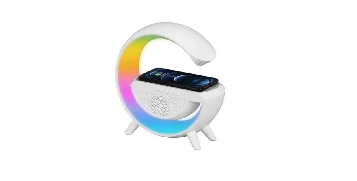 Digital Led Wireless Charger Speaker